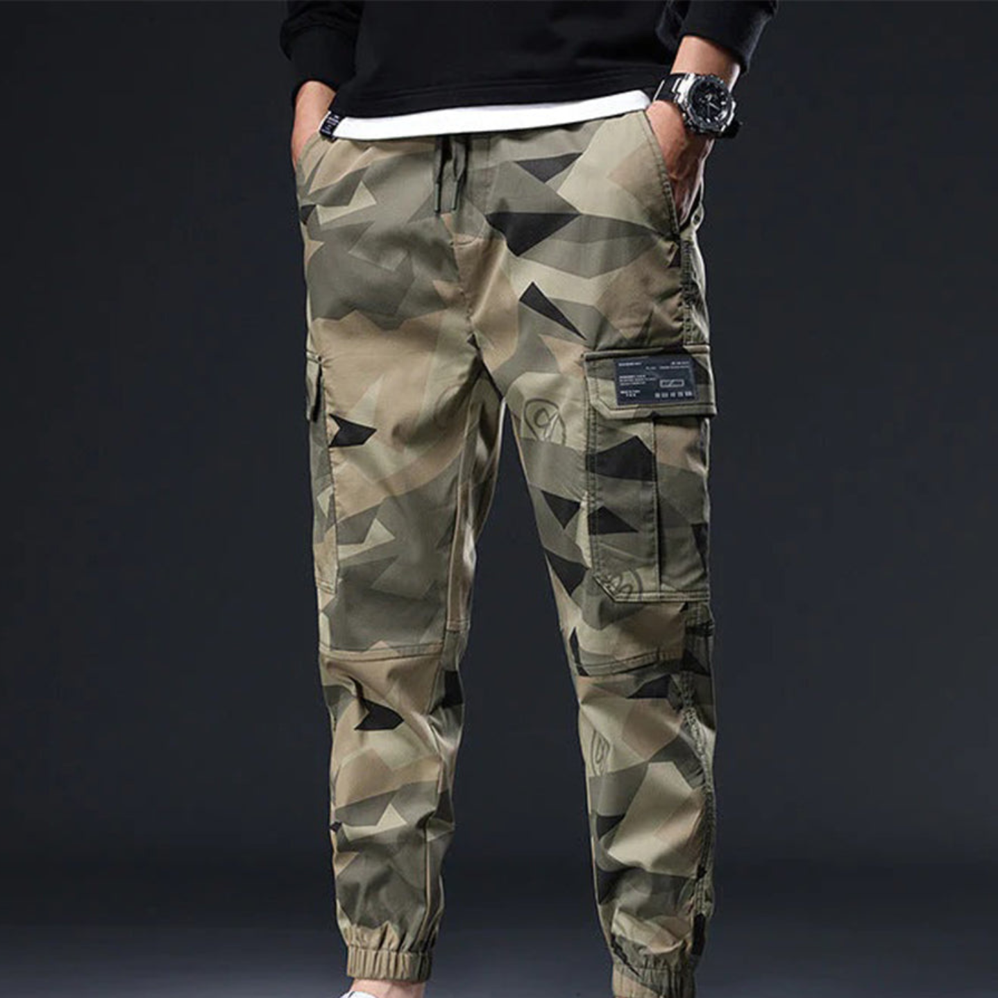 Men's Cargo Trousers | Wide Leg
