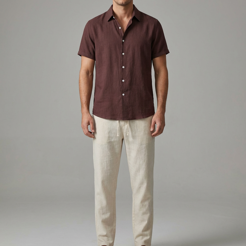 Men's Trousers and Shirt Set | Two Piece