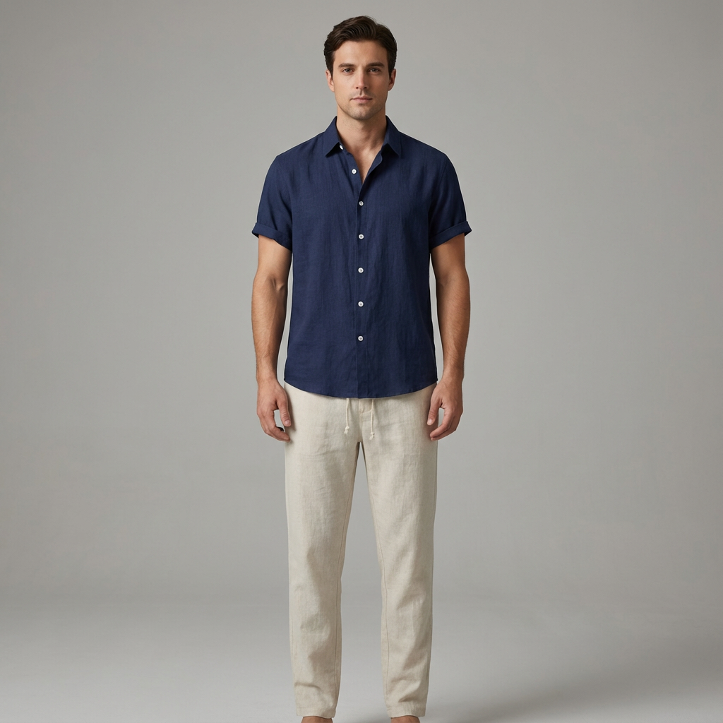 Men's Trousers and Shirt Set | Two Piece