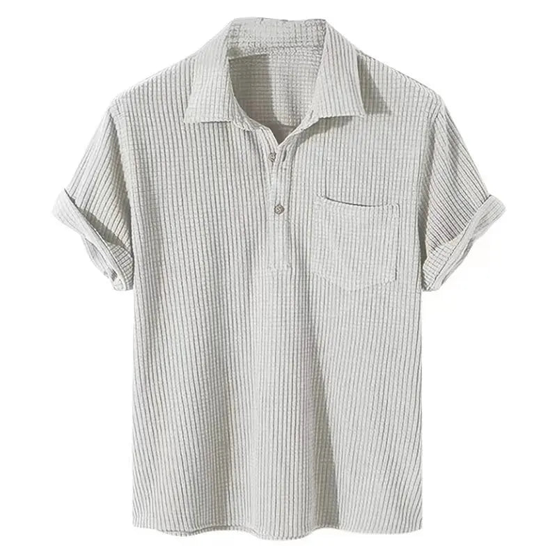 Men's Knit Beach Polo Shirt | Summer