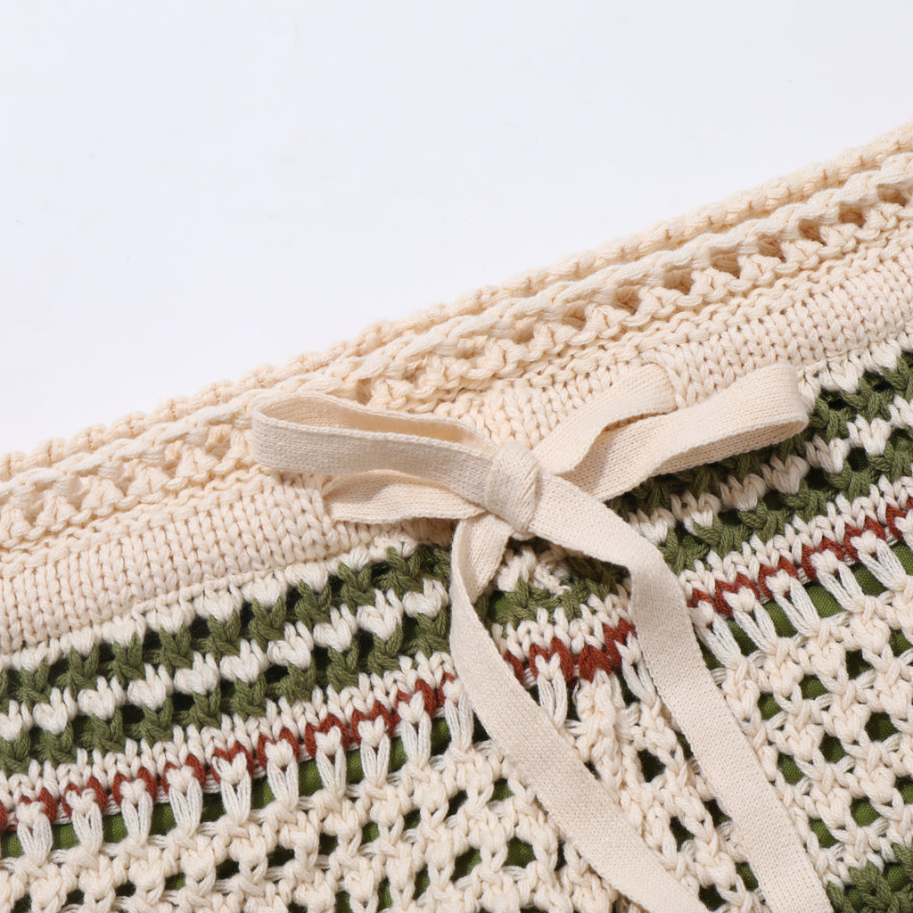 Men's Wide Leg Knit Shorts | Summer