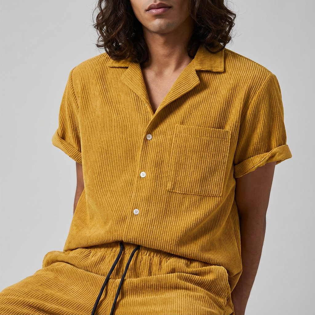 Men's Summer Shorts and Shirt Set | Two Piece