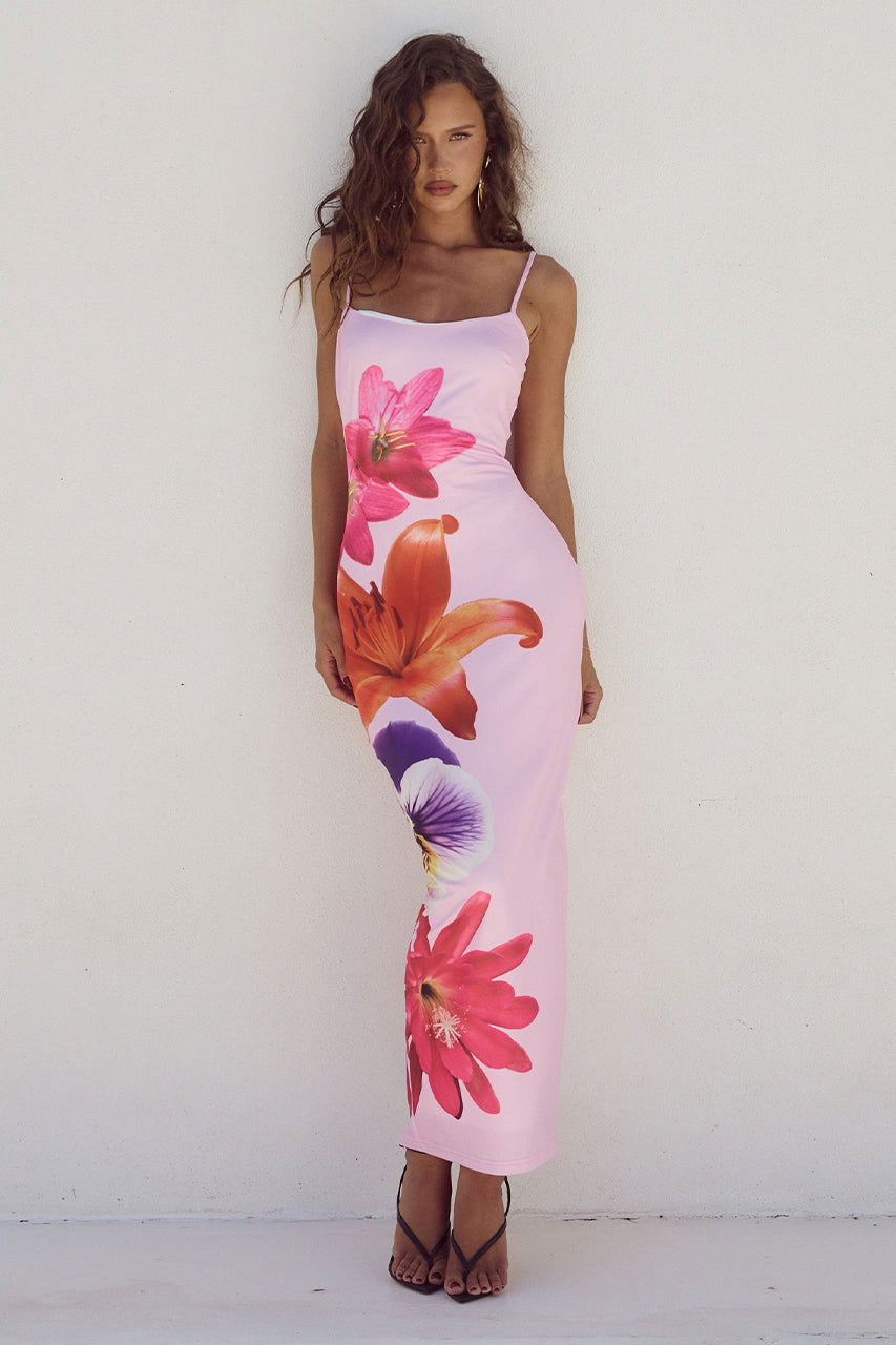 Women's Floral Summer Dress | Maxi