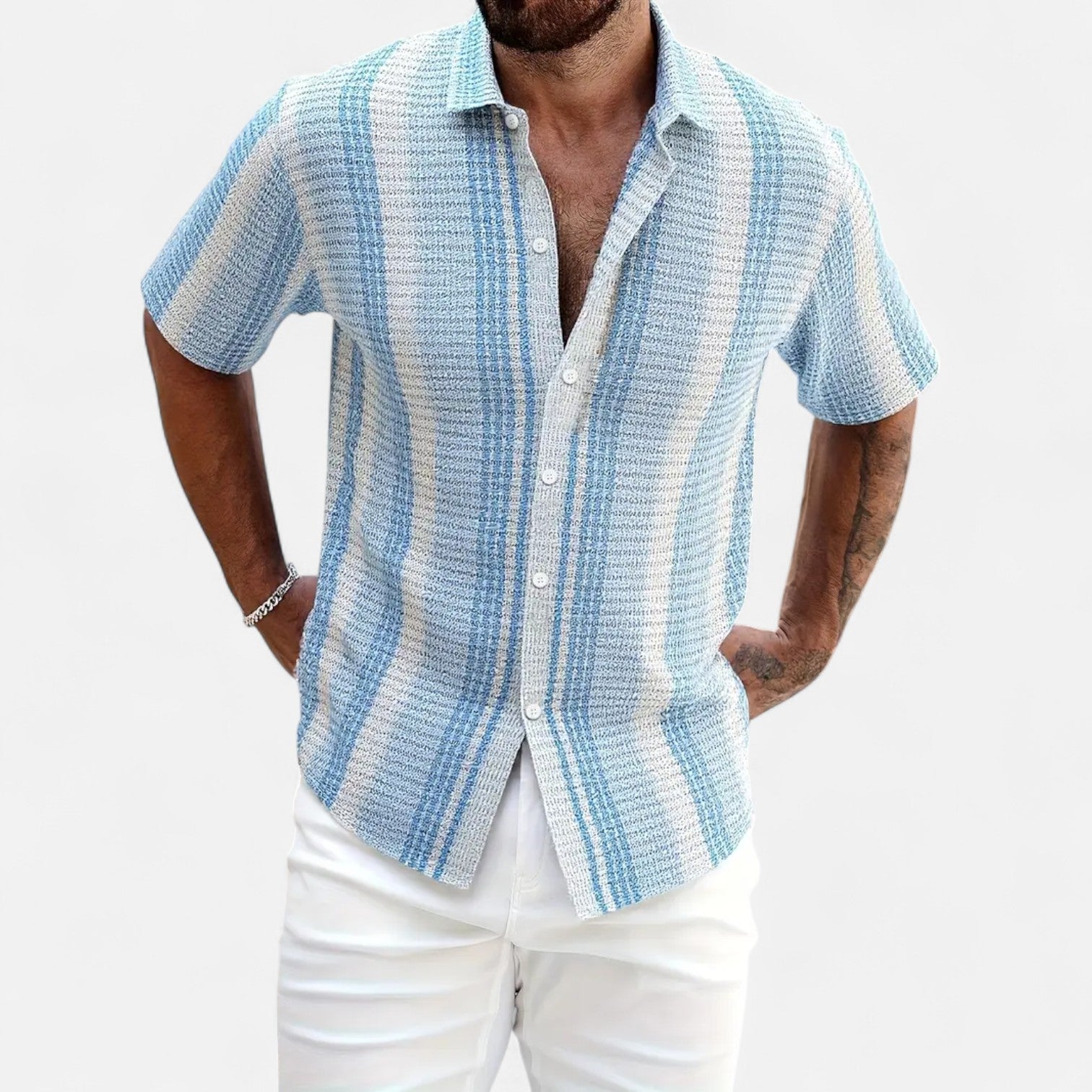 Men's Blend Shirt | Button Front