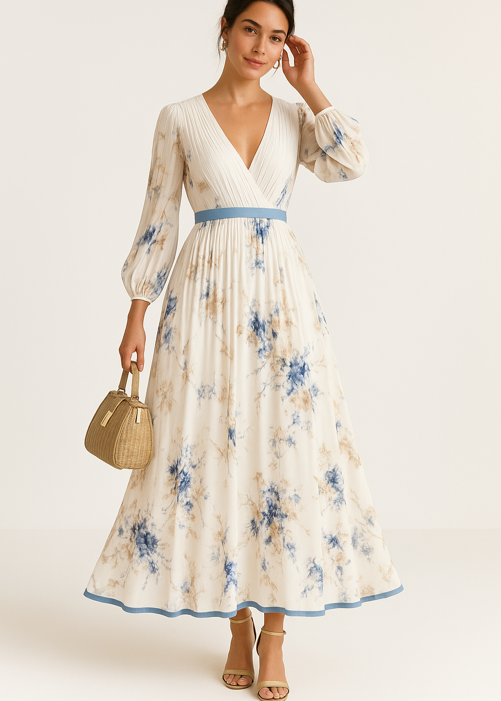 Women's Boho Wdding Guest Dress | Maxi
