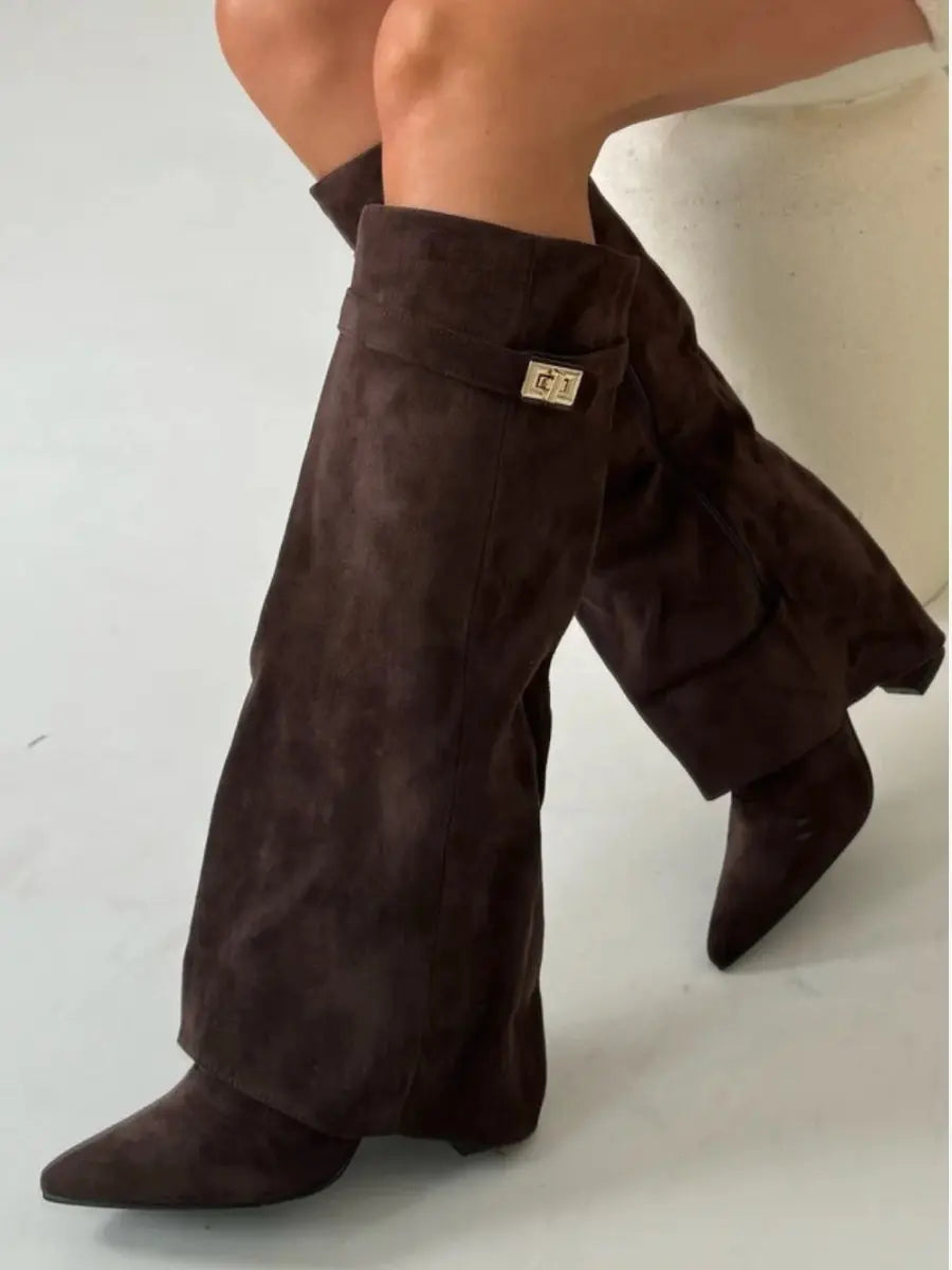 Women's High Knee Boots | Walking