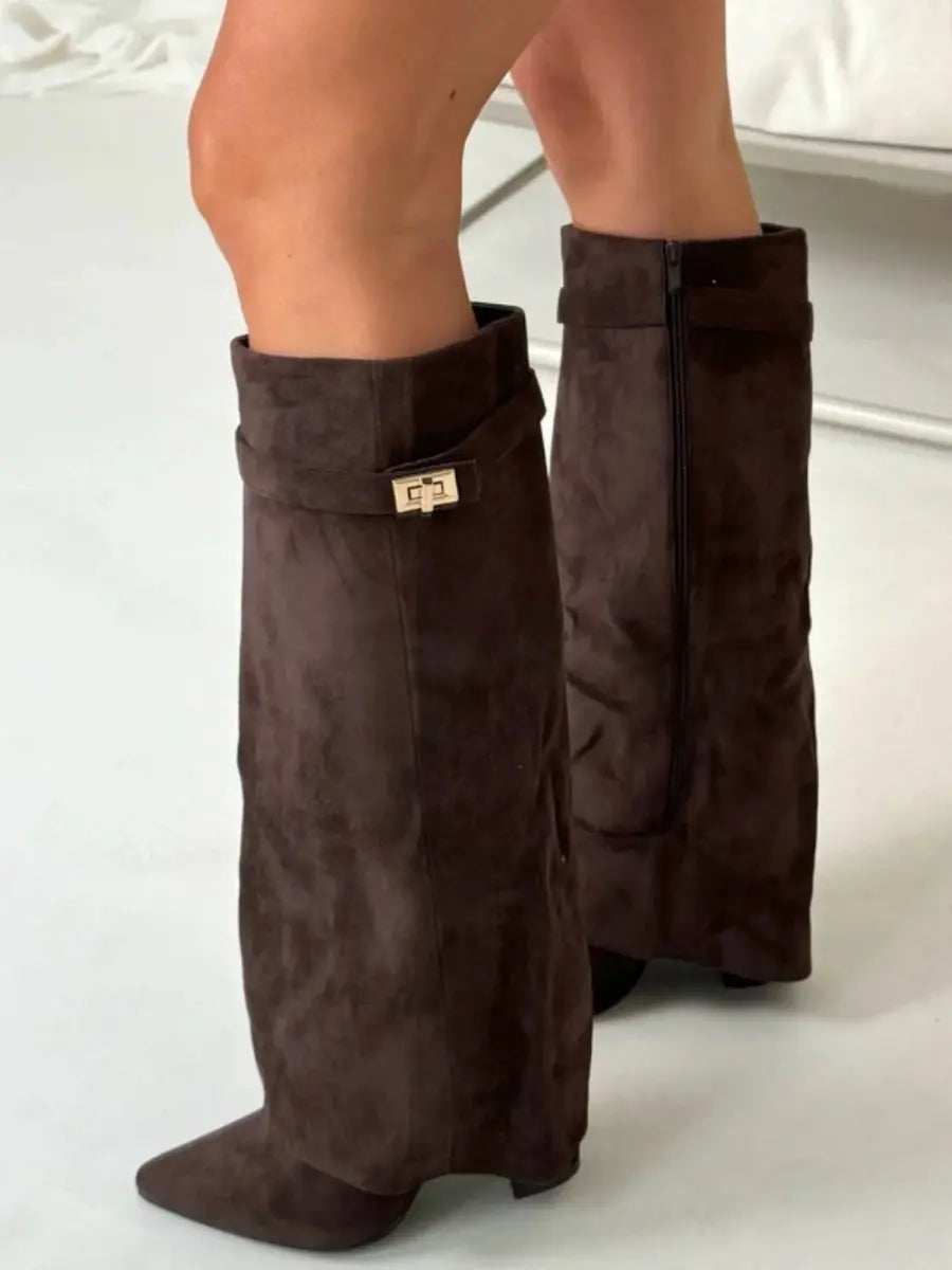 Women's High Knee Boots | Walking