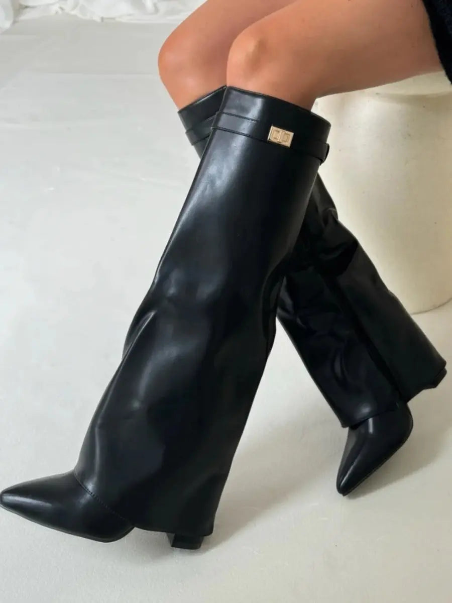 Women's High Knee Boots | Walking