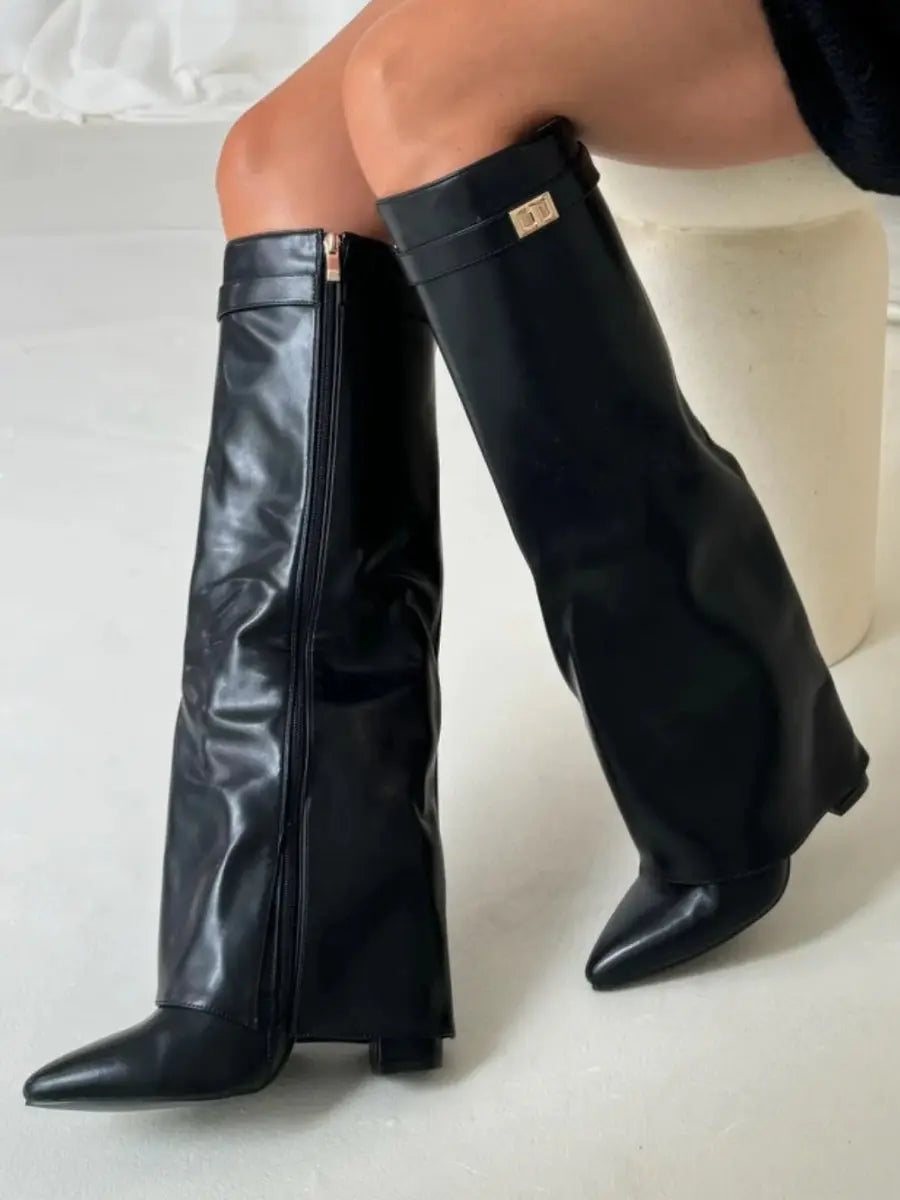 Women's High Knee Boots | Walking