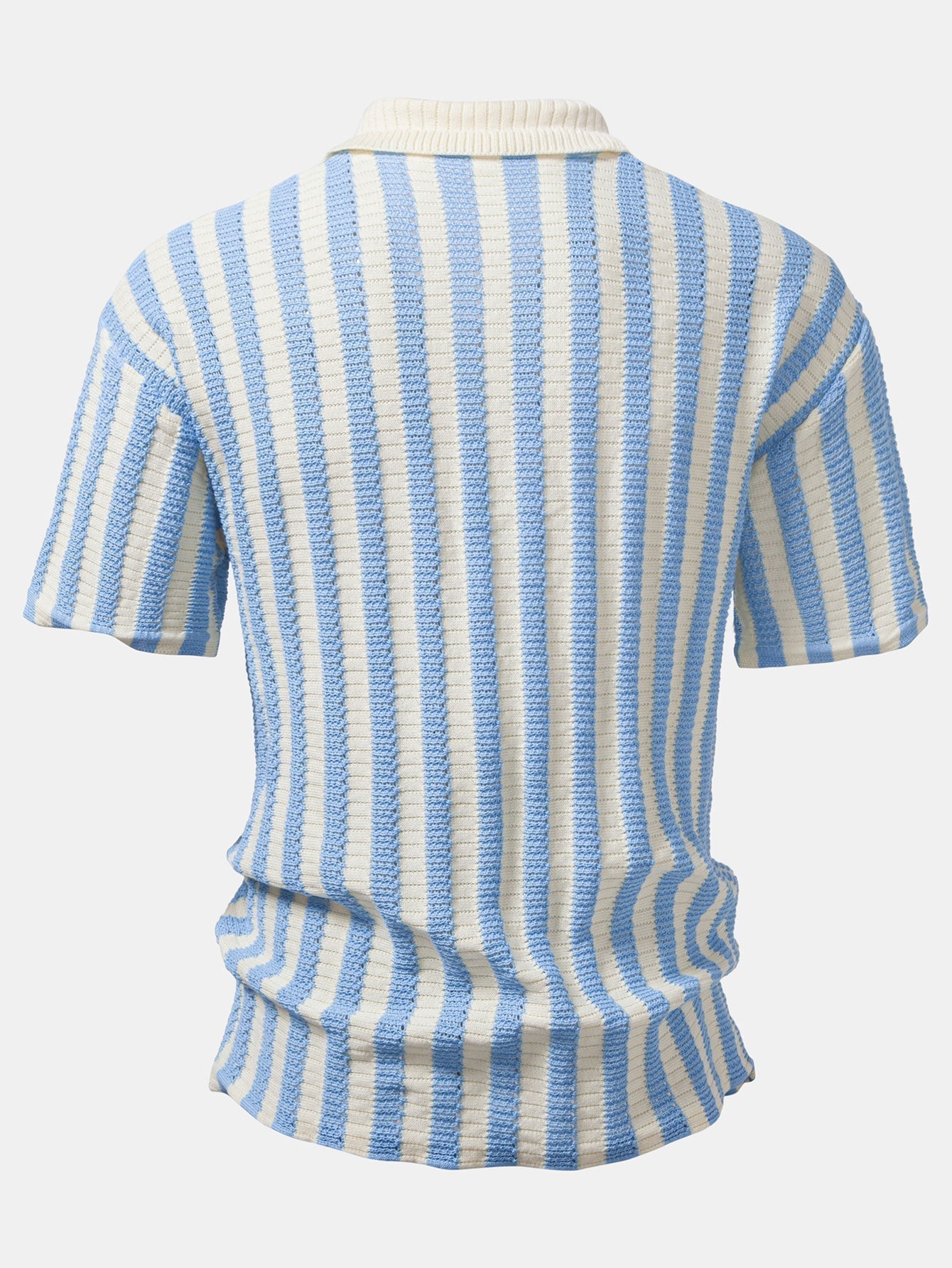 Men's Crochet Knit Shirt | Summer