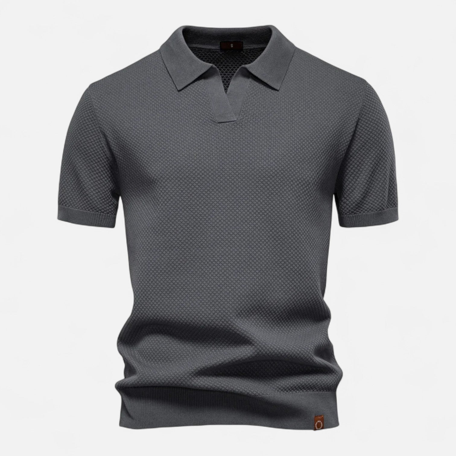 Men's Knit Polo Shirt | Slim Fit