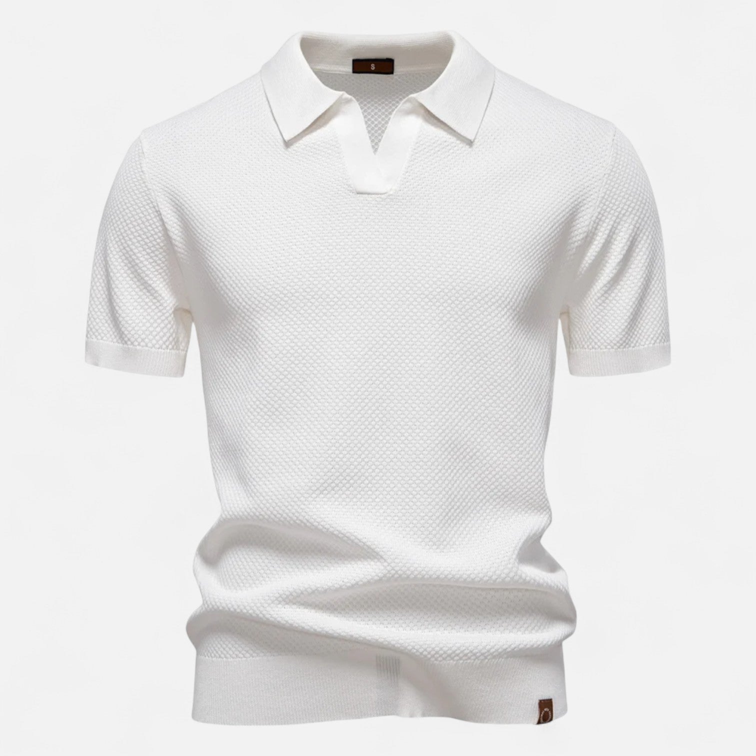 Men's Knit Polo Shirt | Slim Fit