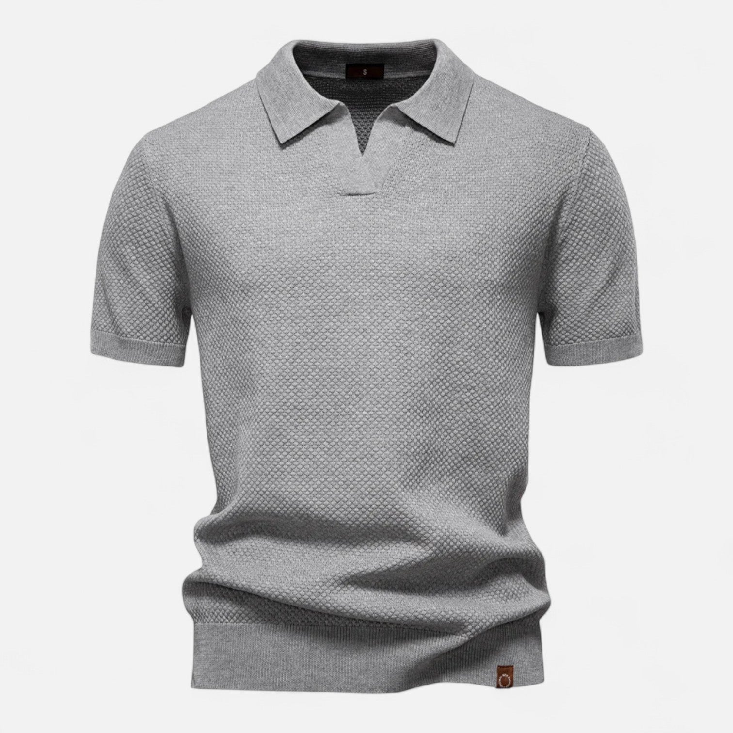 Men's Knit Polo Shirt | Slim Fit