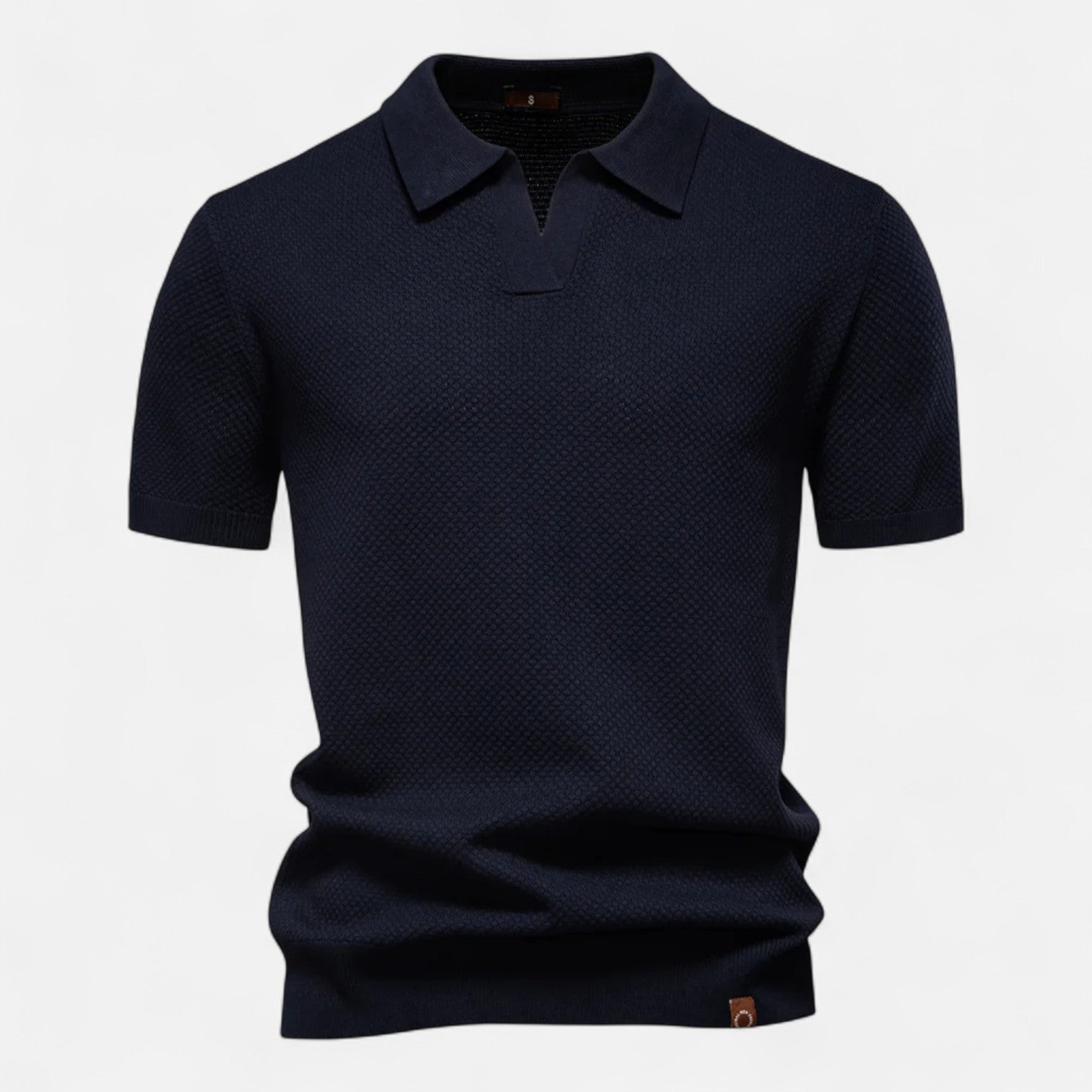 Men's Knit Polo Shirt | Slim Fit