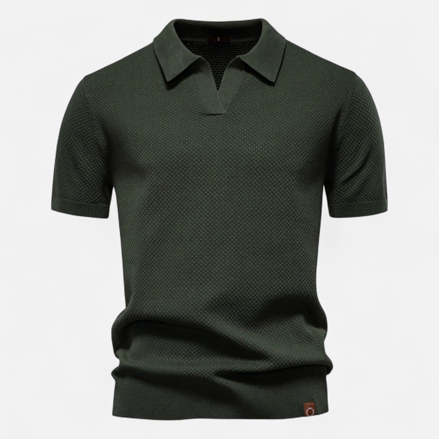 Men's Knit Polo Shirt | Slim Fit