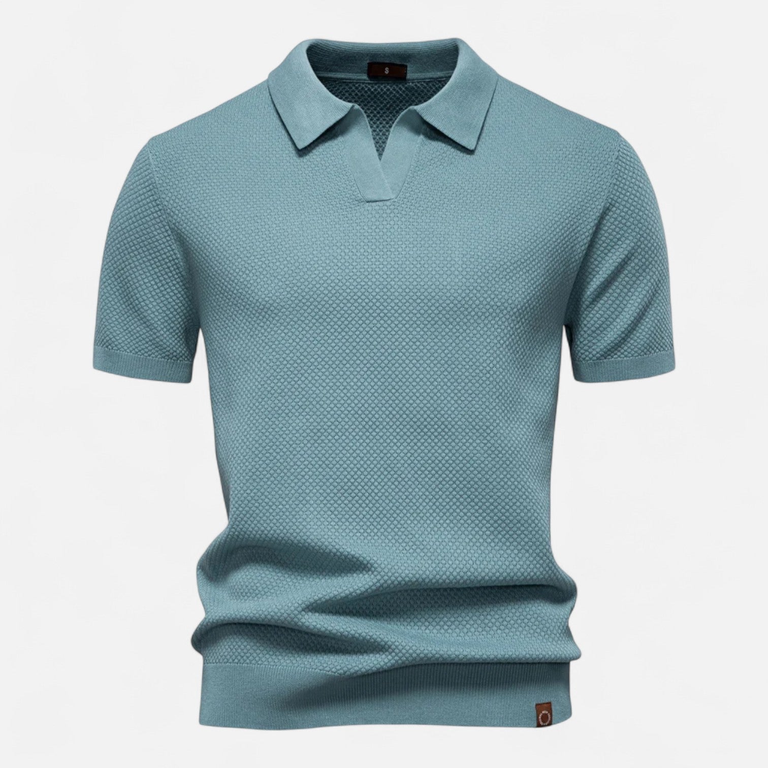 Men's Knit Polo Shirt | Slim Fit