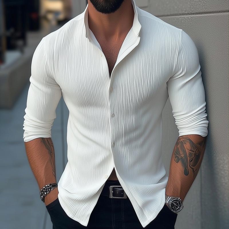 Men's Slim Fit Shirt | Long Sleeve