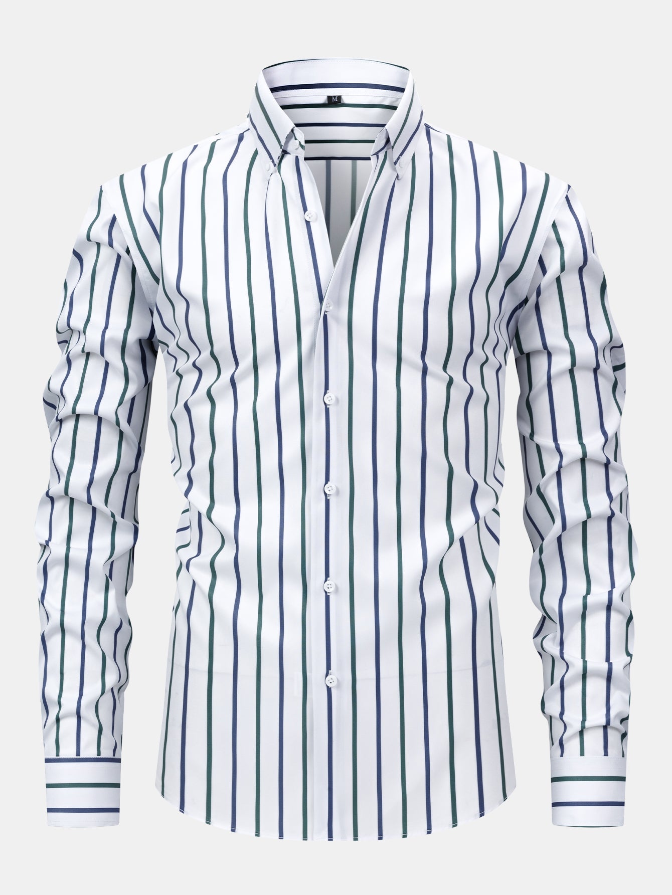 Men's Formal Striped Shirt | Long Sleeve