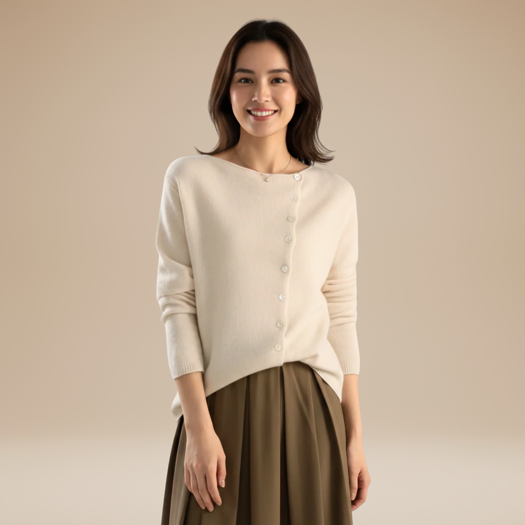 Women's Long Cardigan | Buttons