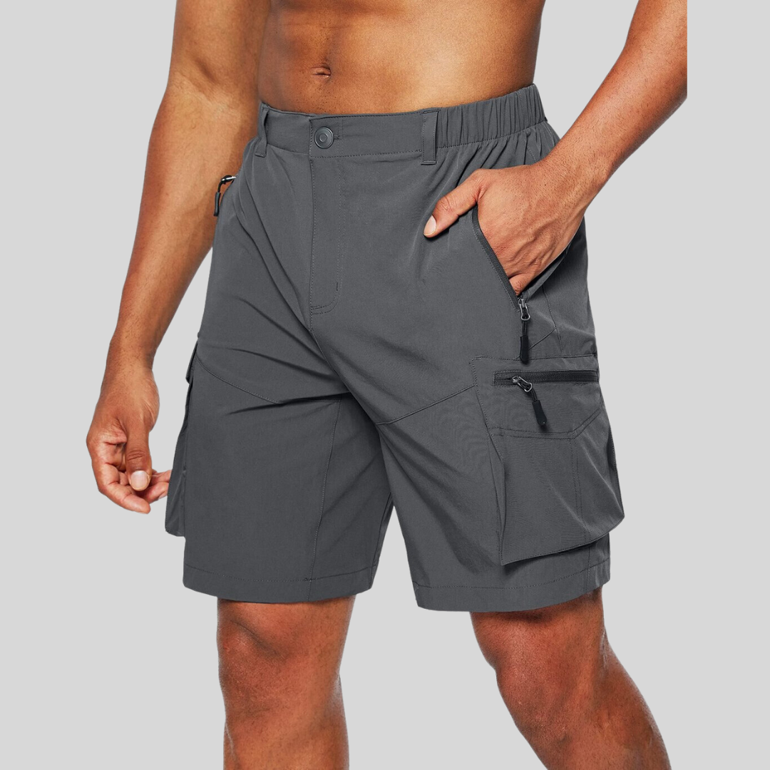 Men's Cargo Shorts | Zip Pockets