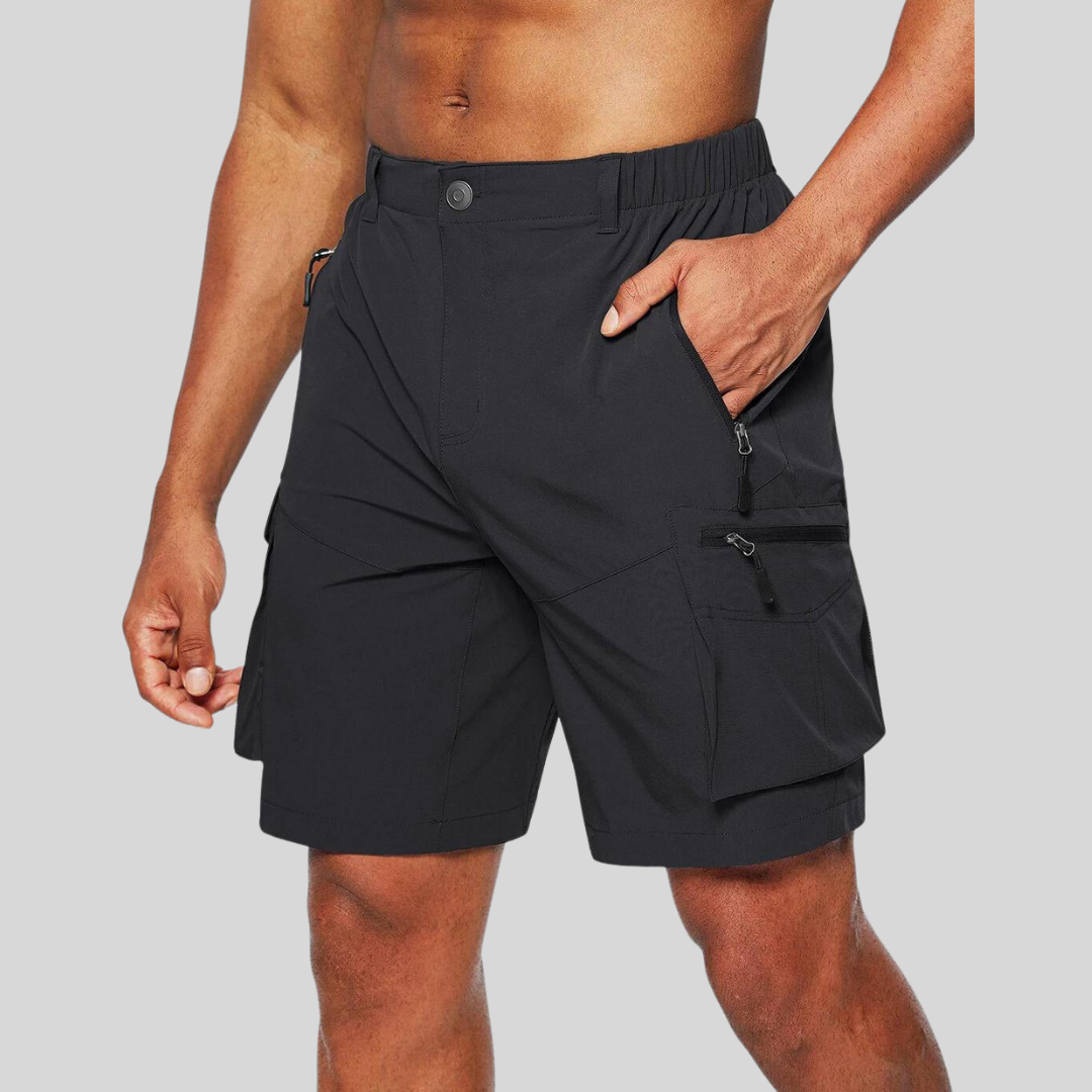 Men's Cargo Shorts | Zip Pockets