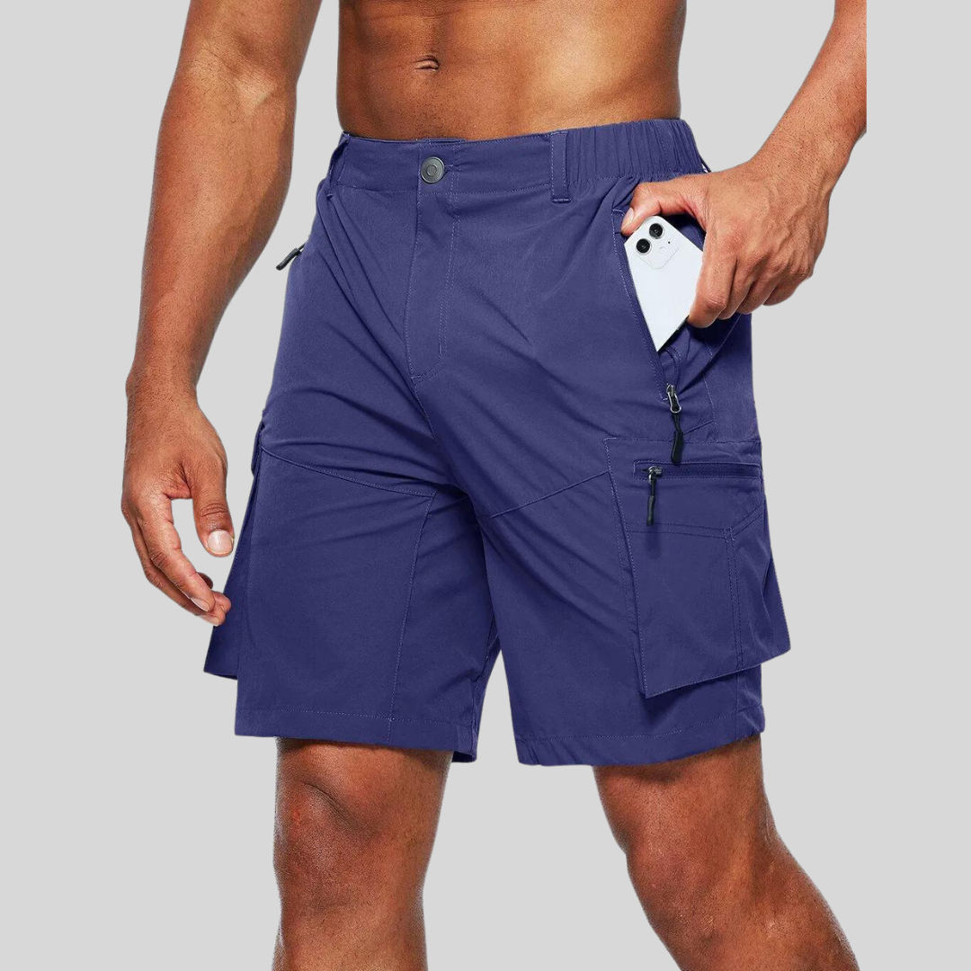 Men's Cargo Shorts | Zip Pockets