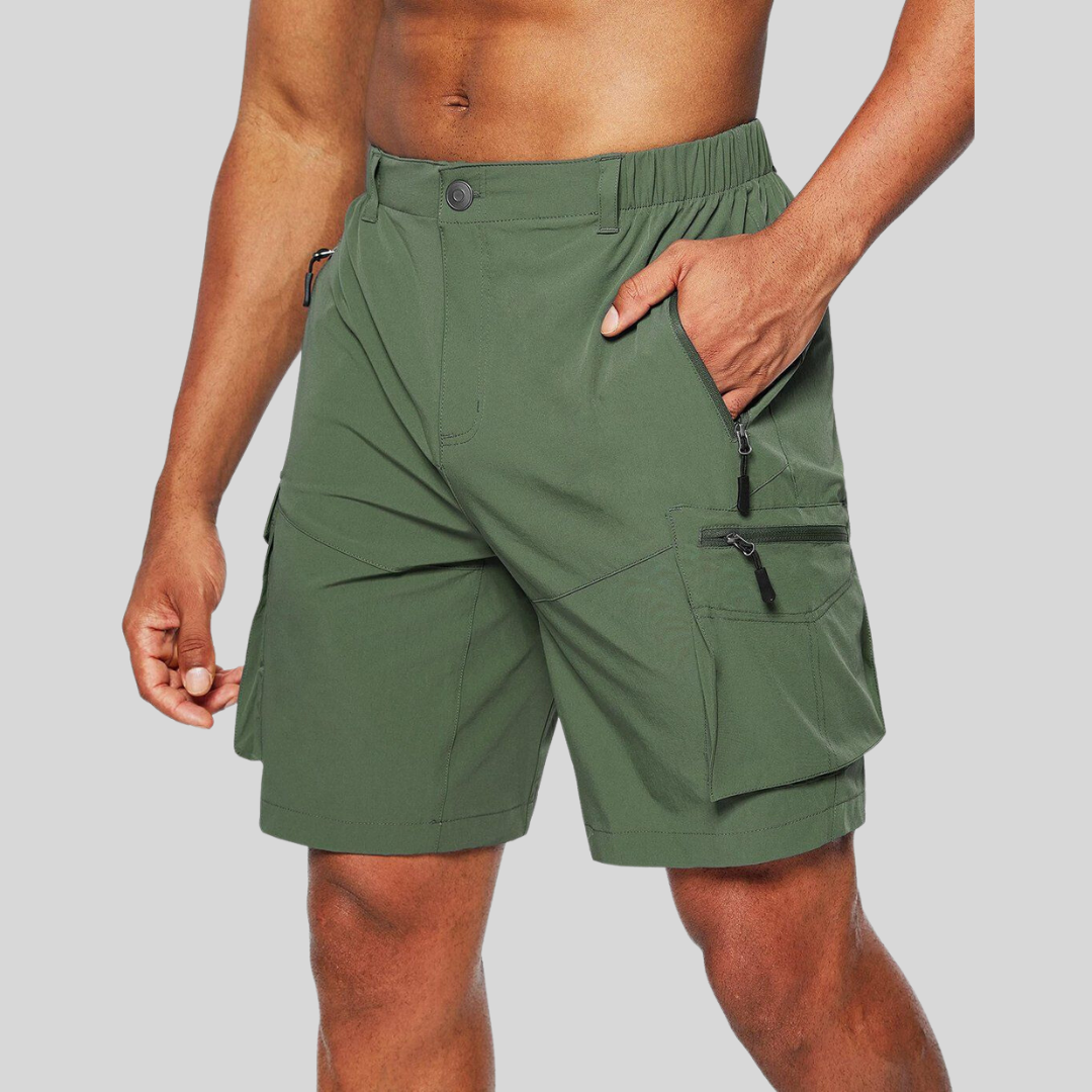 Men's Cargo Shorts | Zip Pockets
