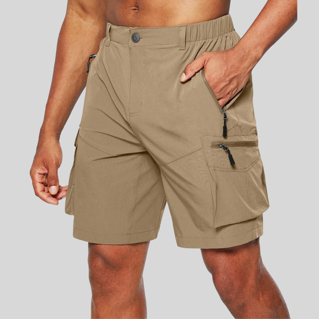 Men's Cargo Shorts | Zip Pockets