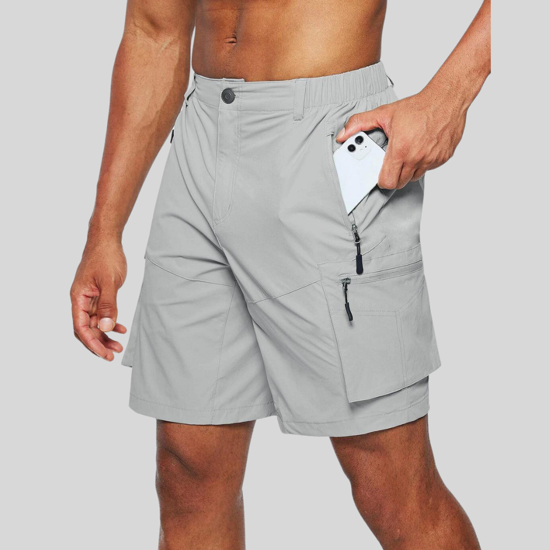 Men's Cargo Shorts | Zip Pockets