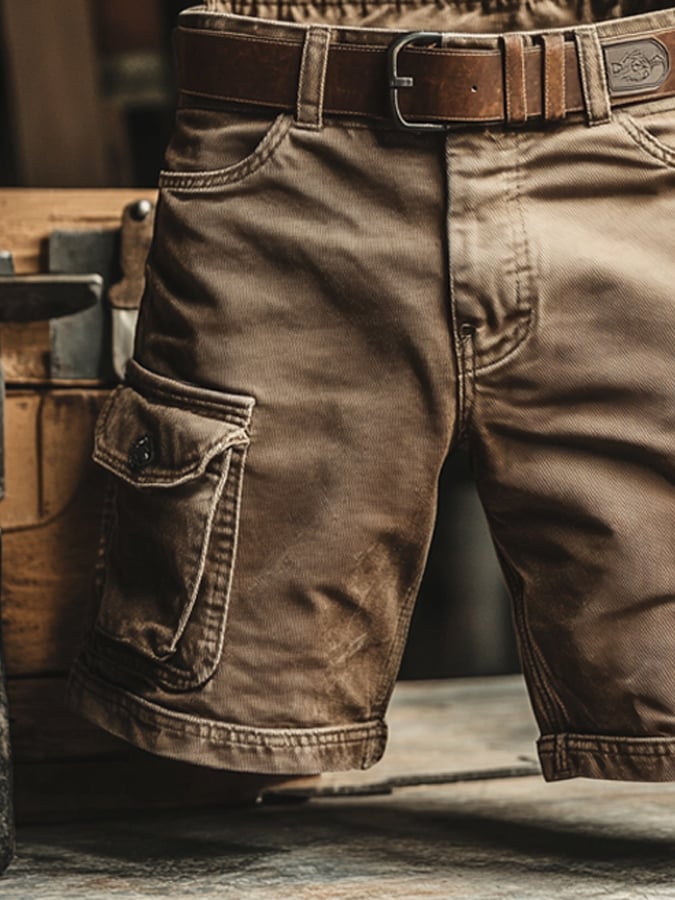 Men's Cargo Pockets Shorts | Work