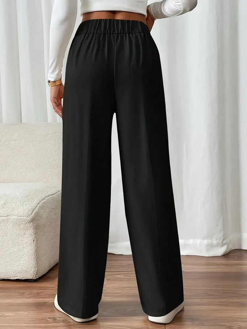 Women's High-Waist Trousers | Waistband