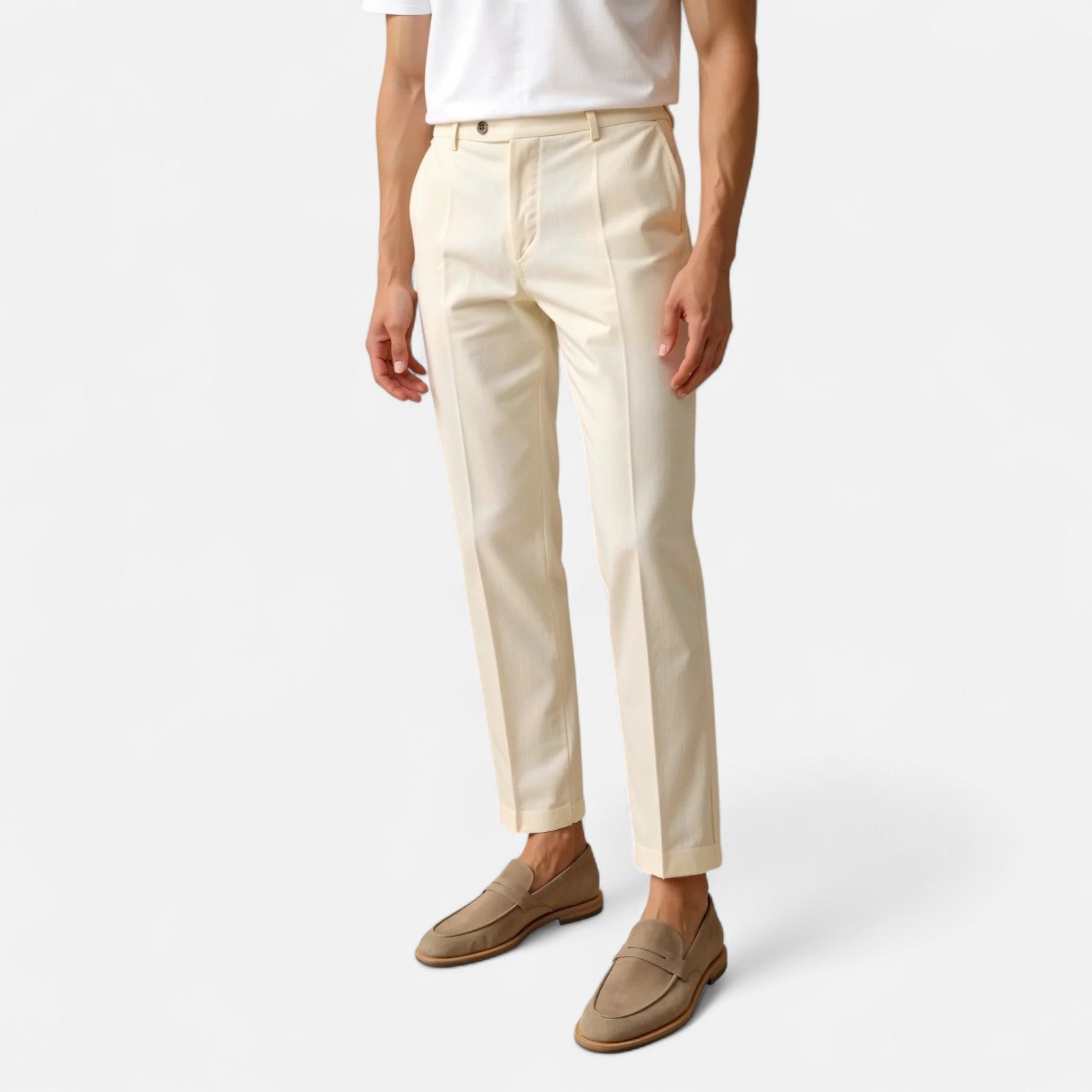 Men's Blend Trousers | Straight Leg
