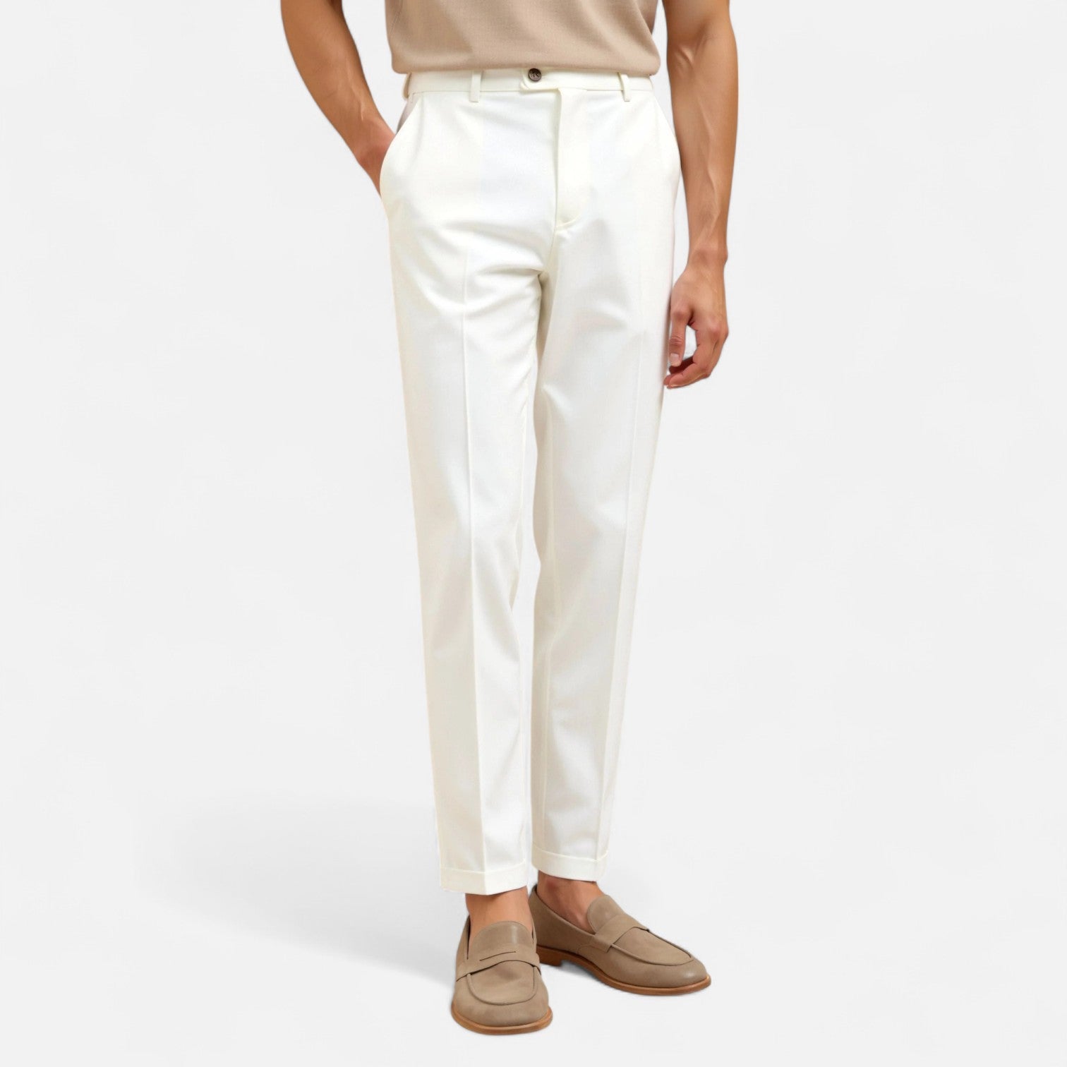 Men's Blend Trousers | Straight Leg