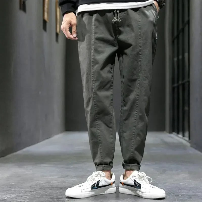 Men's Wide Leg Trousers | Relaxed Fit