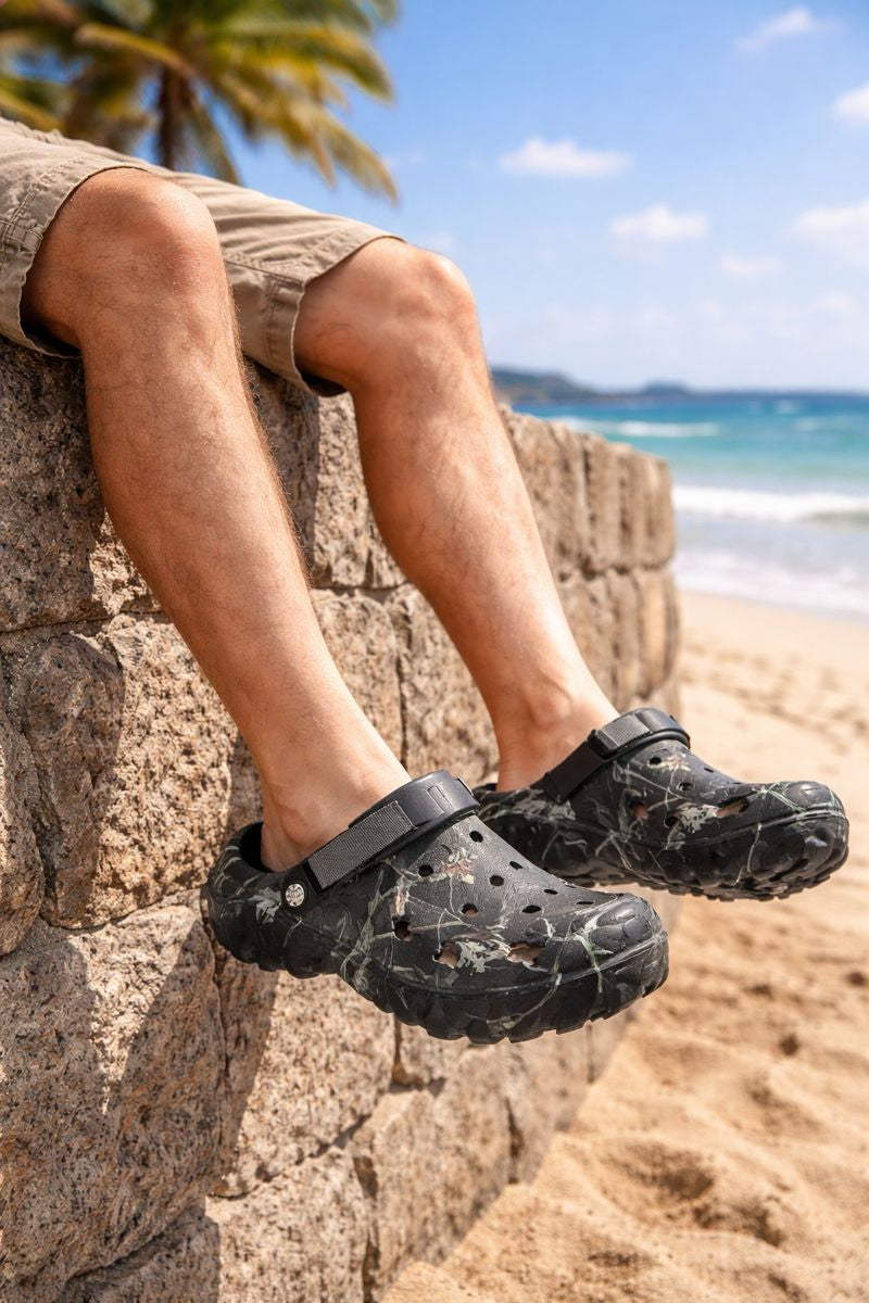 Men's Wide Fit Clogs | Slip On