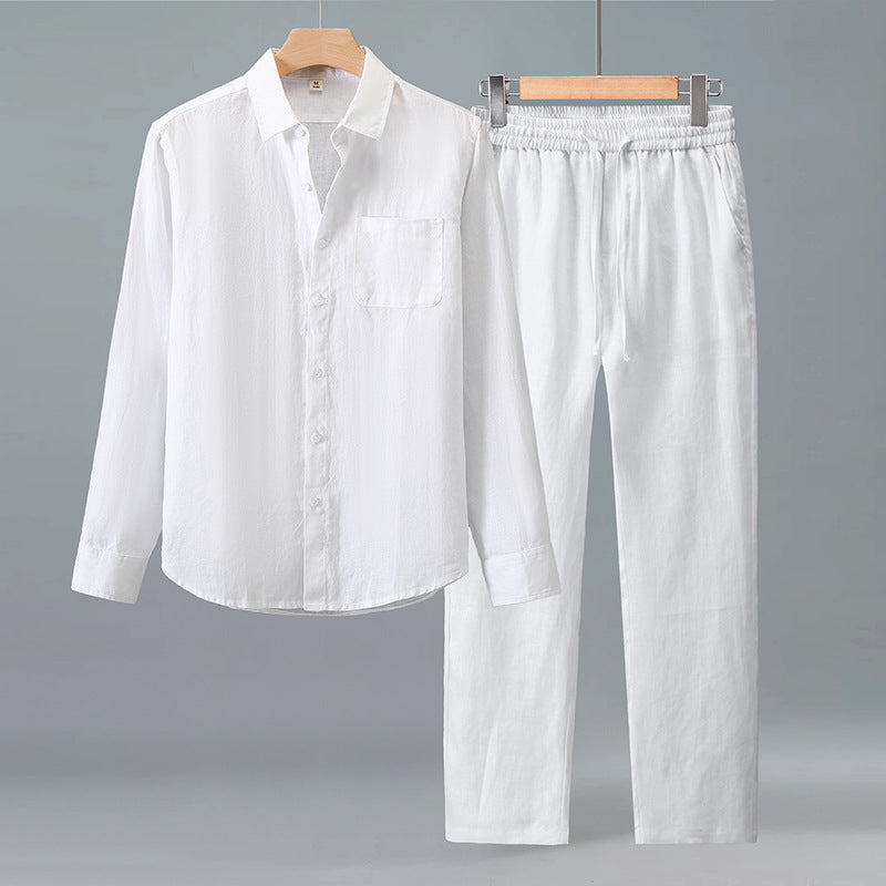 Men's Co-Ord Shirt & Trouser Set | Summer