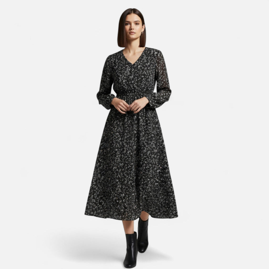 Women’s Spring Long Sleeve Dress | Maxi