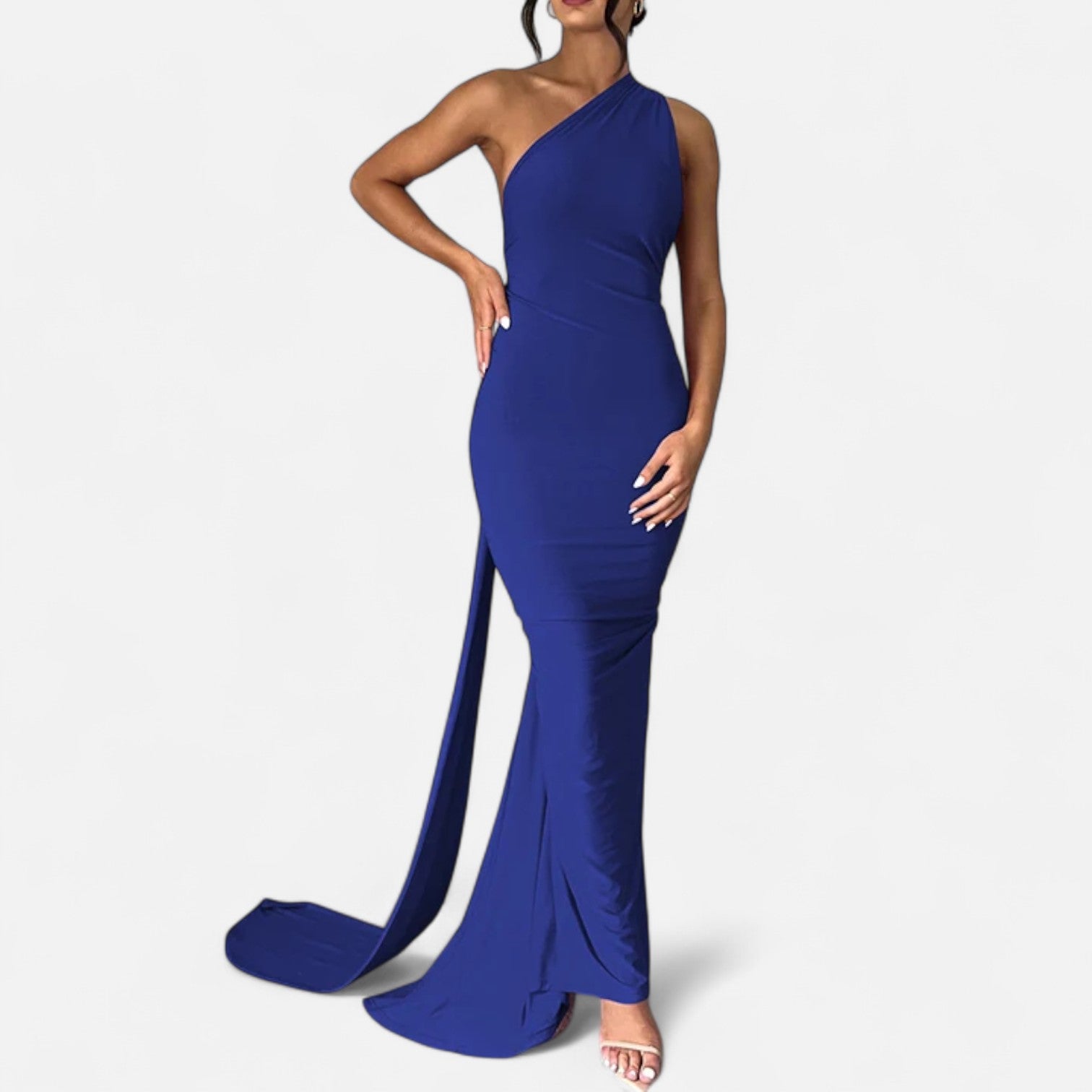 Women’s One Shoulder Evening Dress | Maxi