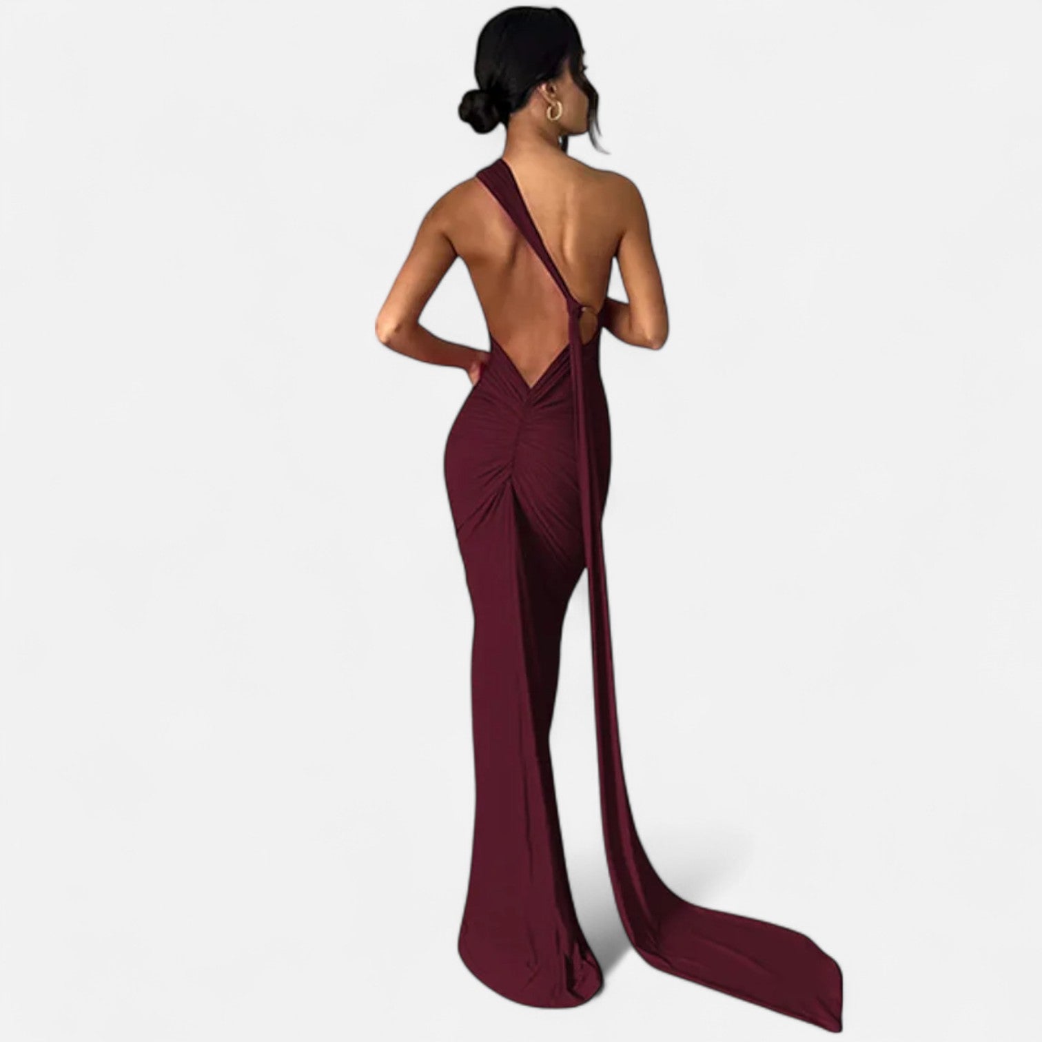 Women’s One Shoulder Evening Dress | Maxi