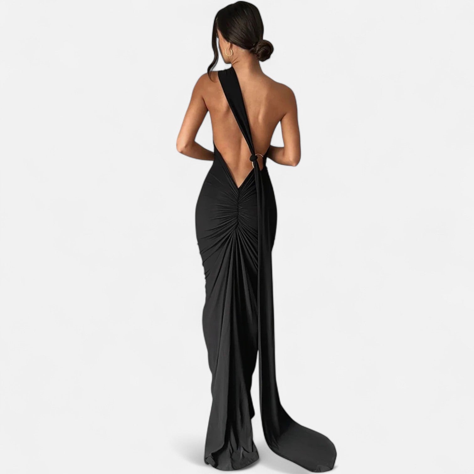 Women’s One Shoulder Evening Dress | Maxi