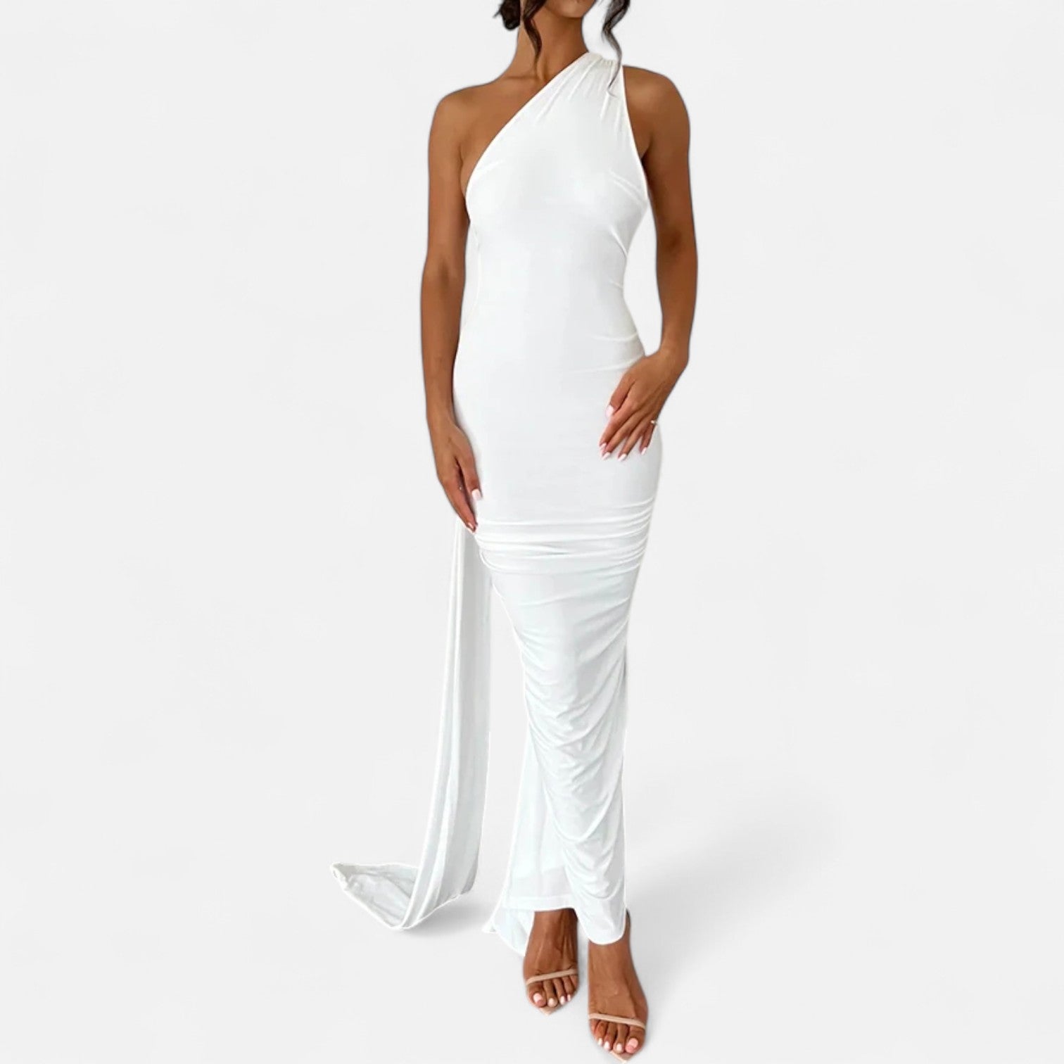 Women’s One Shoulder Evening Dress | Maxi