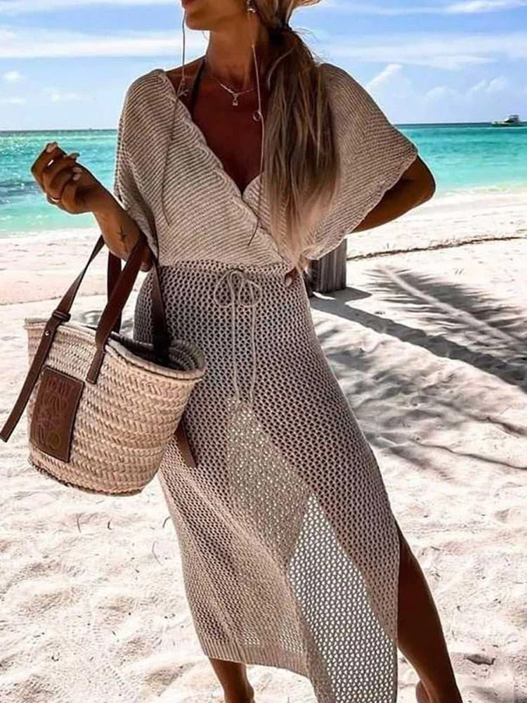 Women's Crochet Summer Dress | Midi