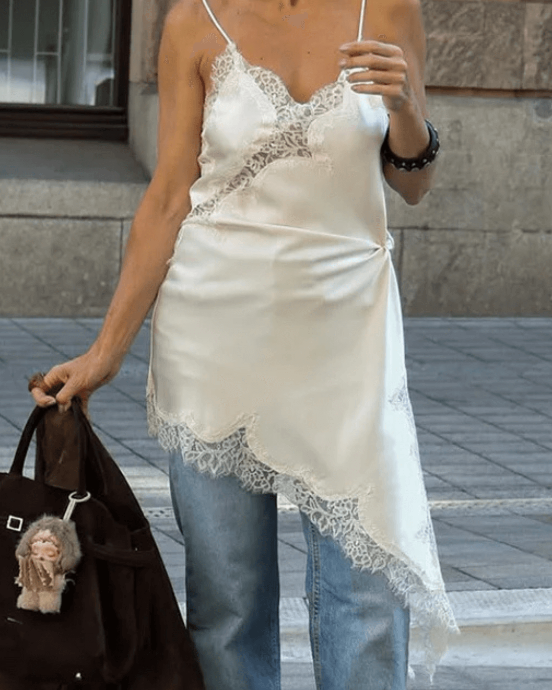 Women's Casual Asymmetric Dress | Midi