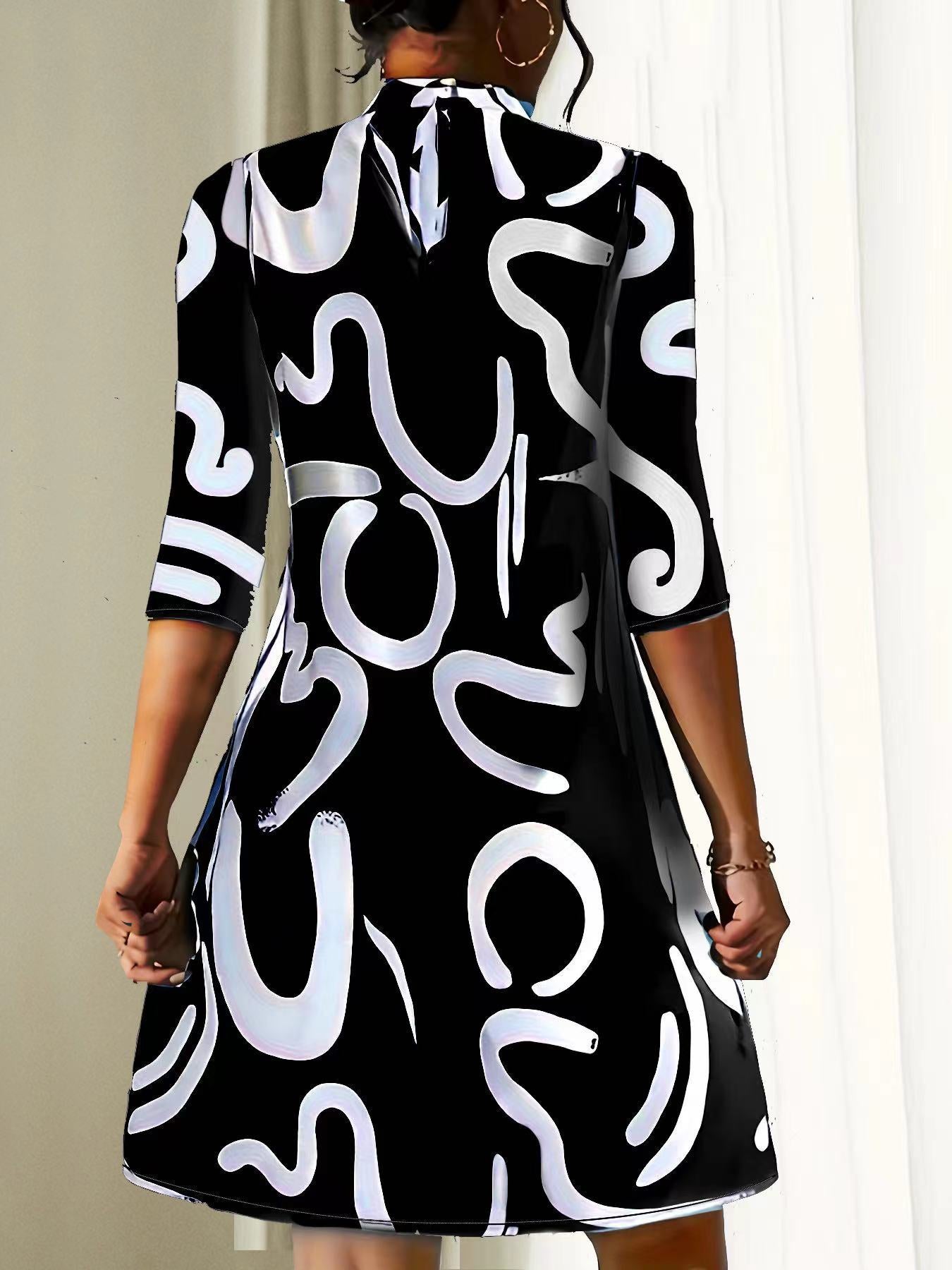 Women's A-Line Summer Dress | Midi