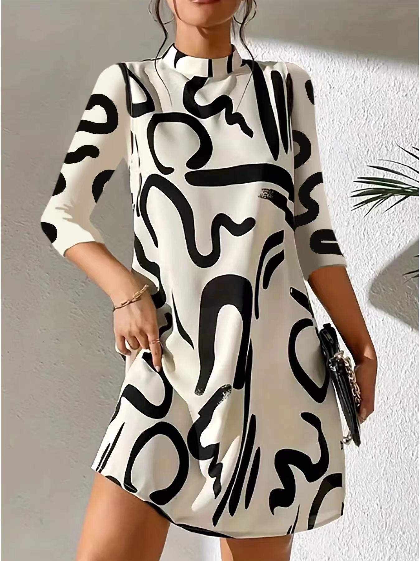 Women's A-Line Summer Dress | Midi