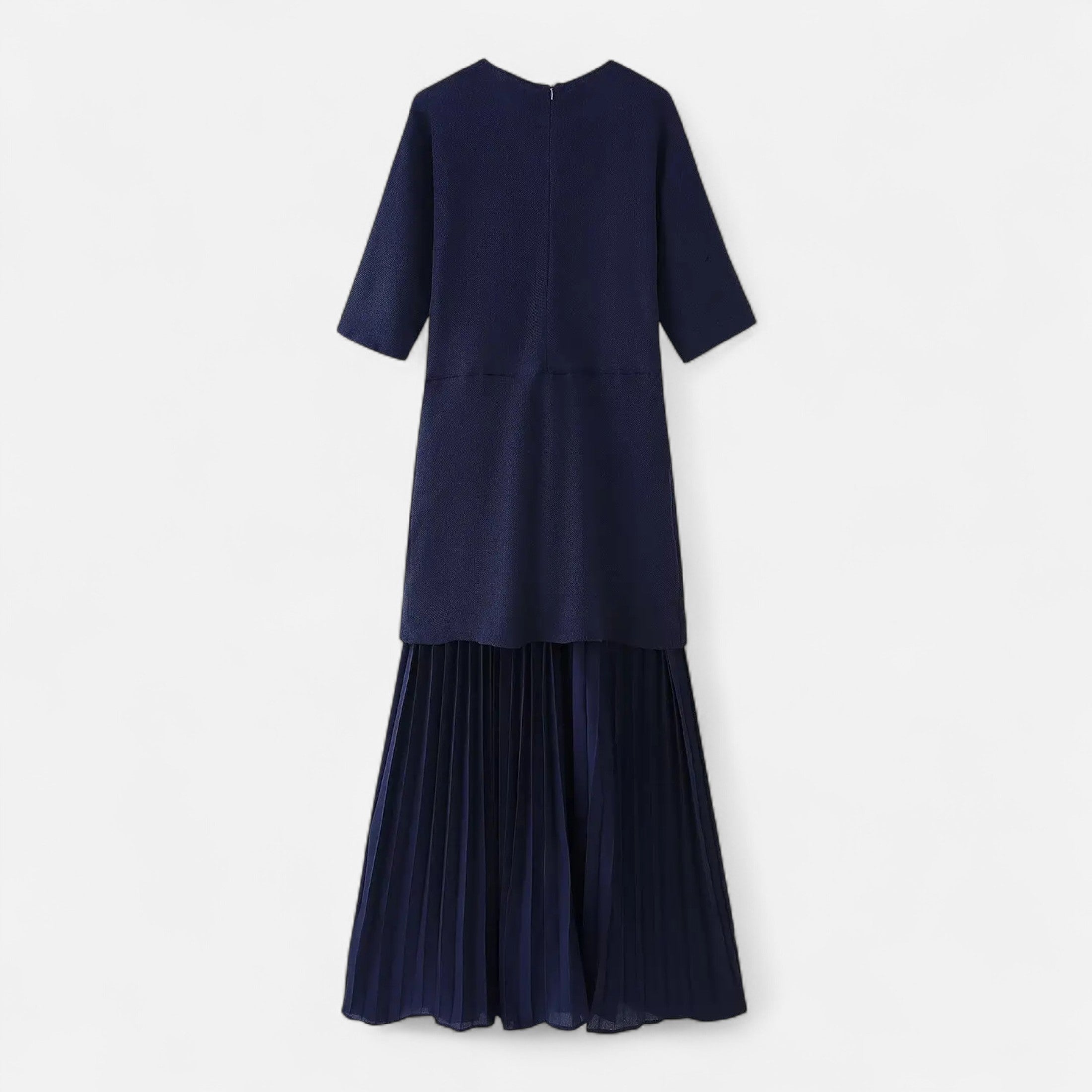 Women’s Vintage Pleated Dress | Maxi