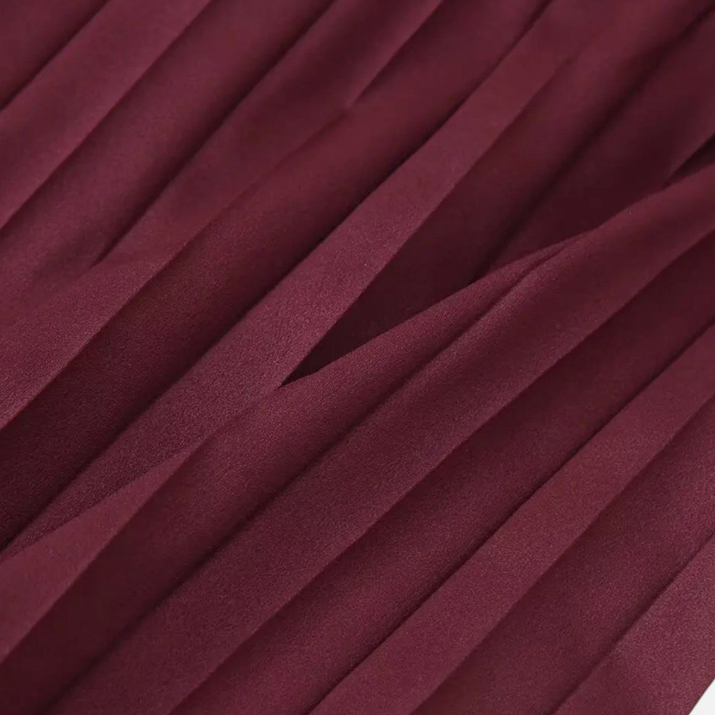 Women’s Vintage Pleated Dress | Maxi