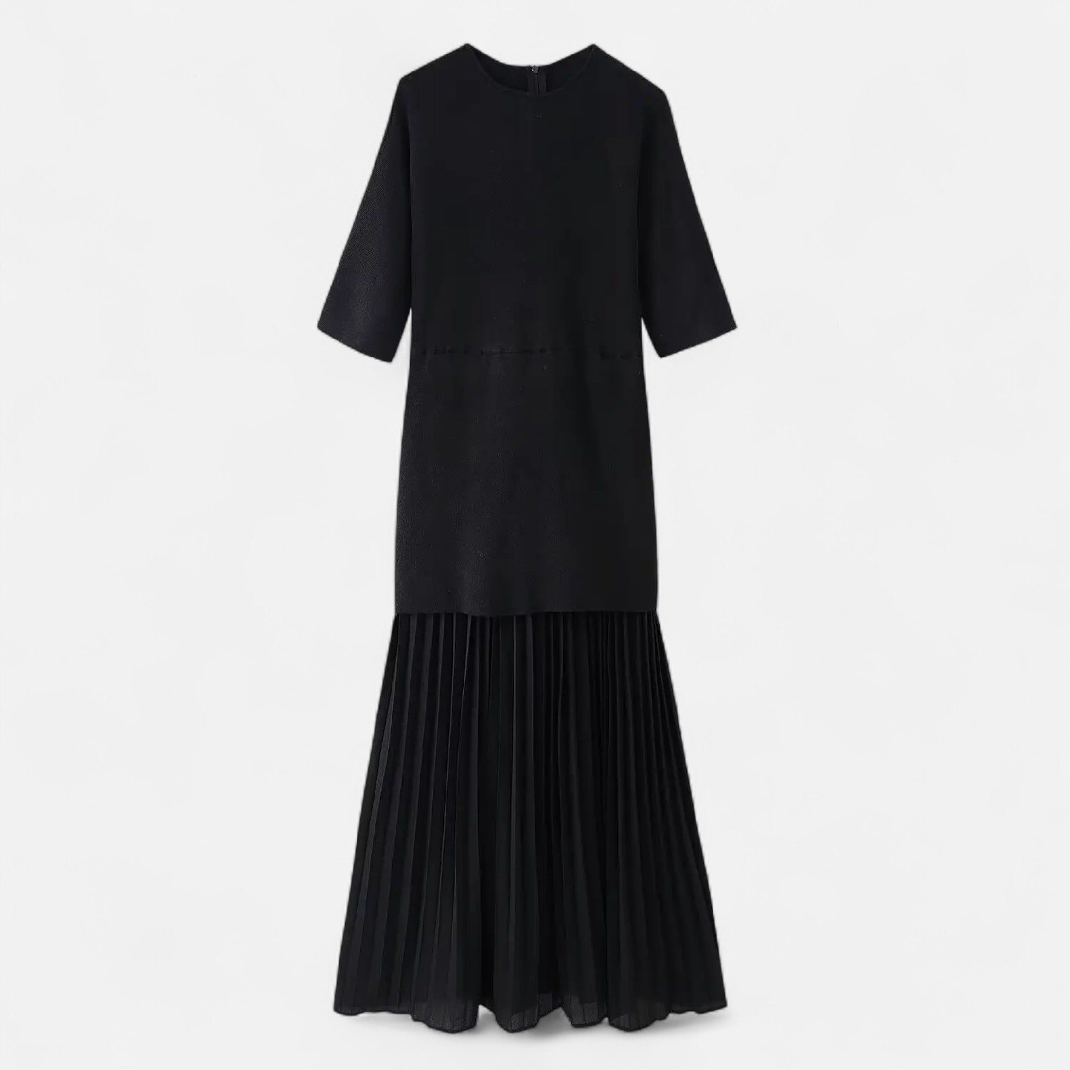 Women’s Vintage Pleated Dress | Maxi