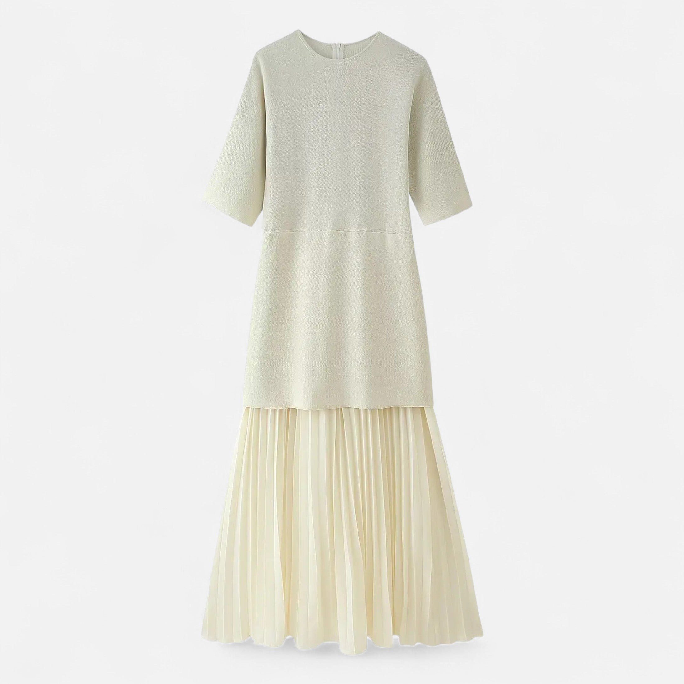 Women’s Vintage Pleated Dress | Maxi