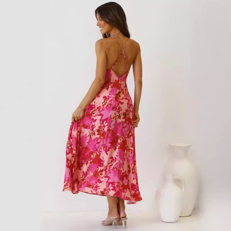 Women's Floral Summer Dress | Maxi